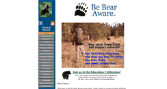 Desktop Screenshot of bebearaware.org